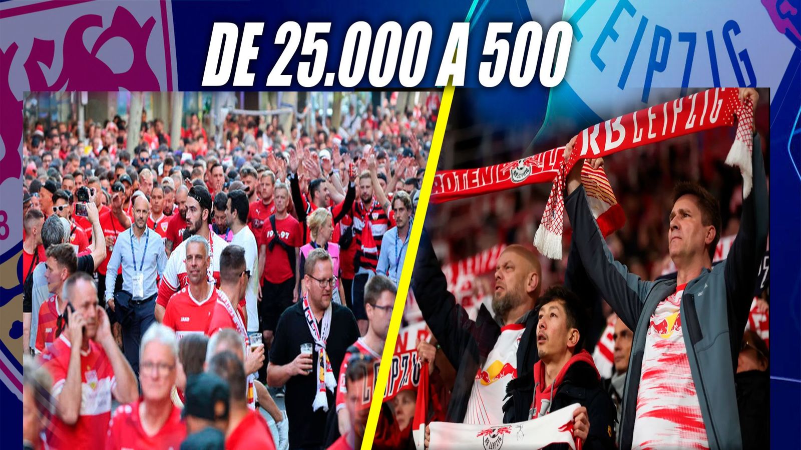 El Leipzig sólo tendrá el apoyo de 500 aficionados en el Metropolitano