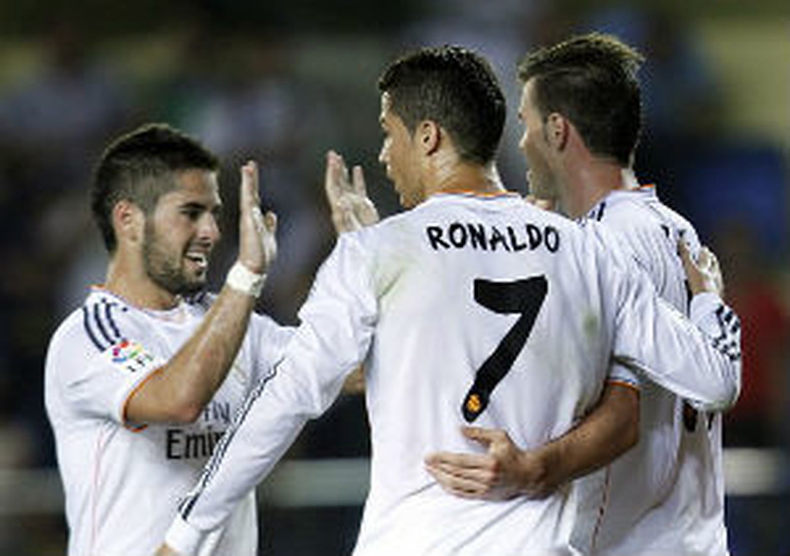 Isco, Cristiano y Bale