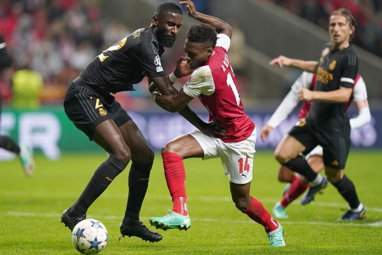 Rudiguer ante el Sporting de Braga