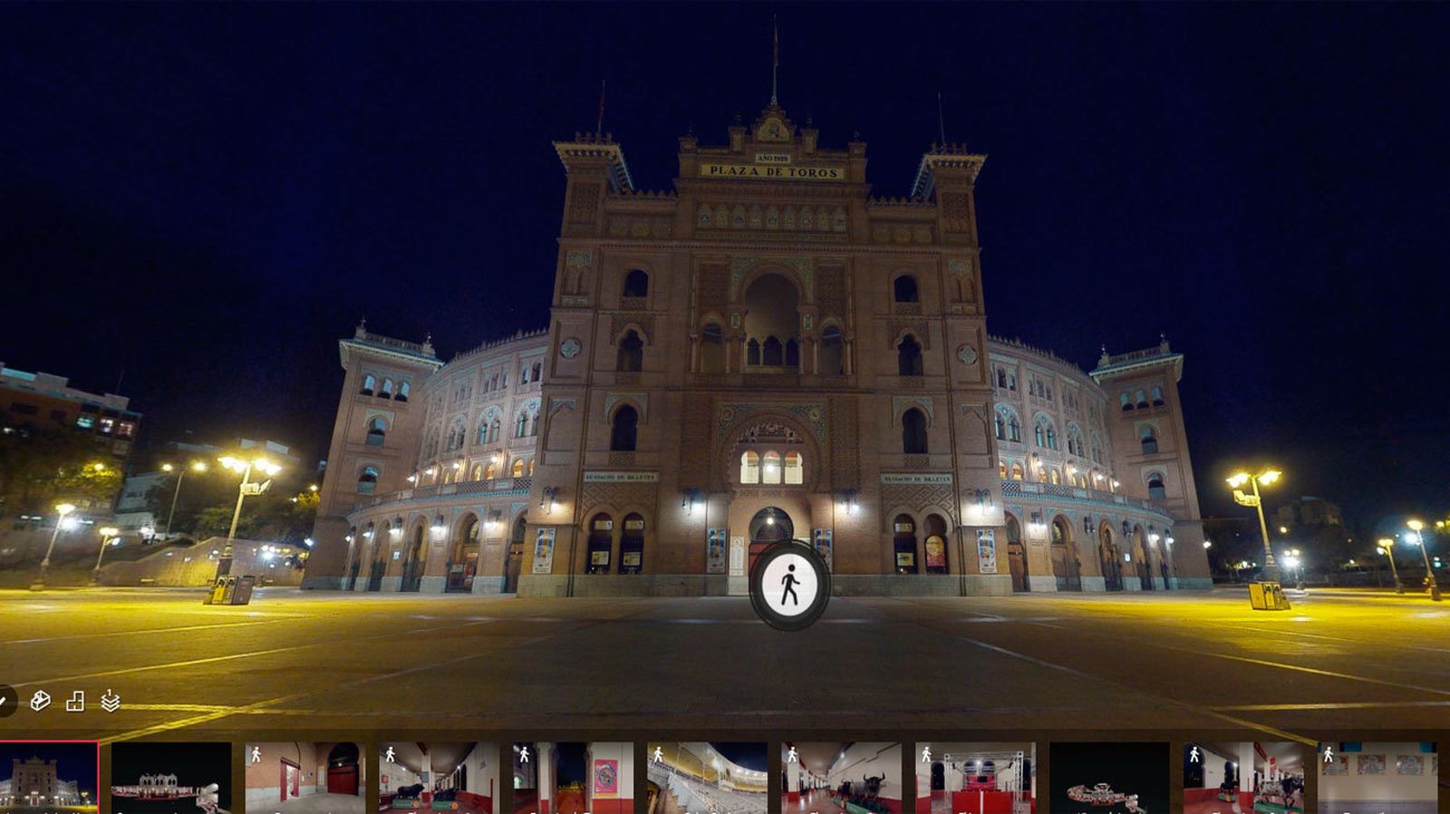 Un tour virtual para conocer todos los rincones de Las Ventas de forma interactiva