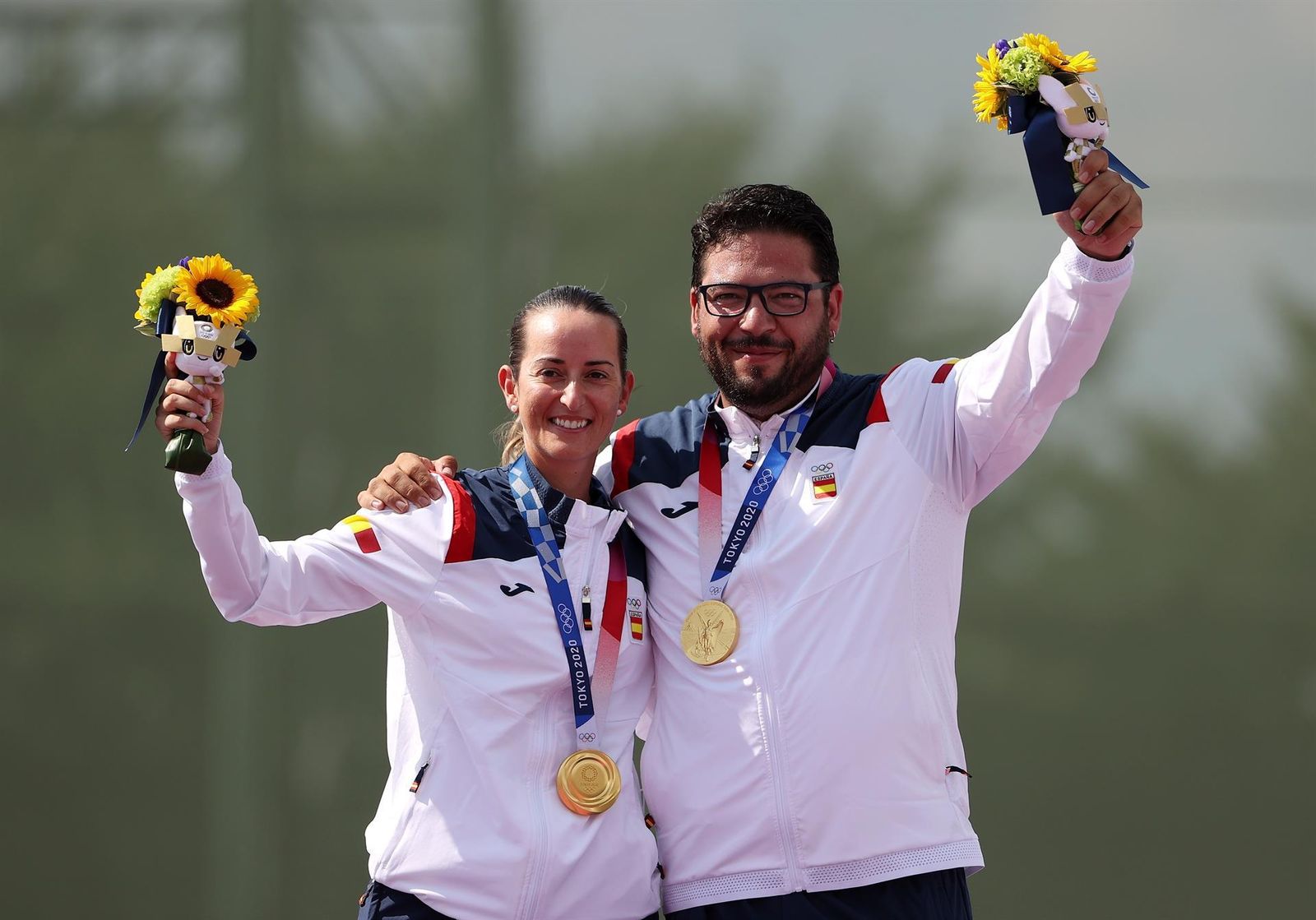 Fátima Gálvez y Alberto Fernández, primera medalla de oro española en Tokio