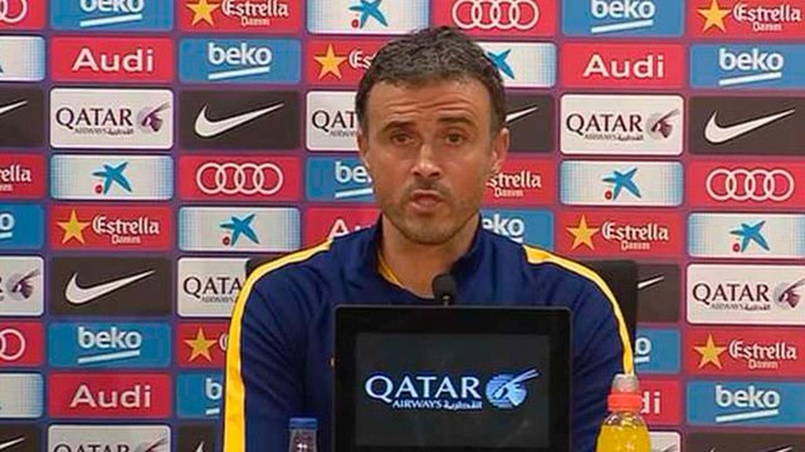 Luis Enrique recuerda: "Lo que hemos hecho hasta ahora forma parte del pasado"