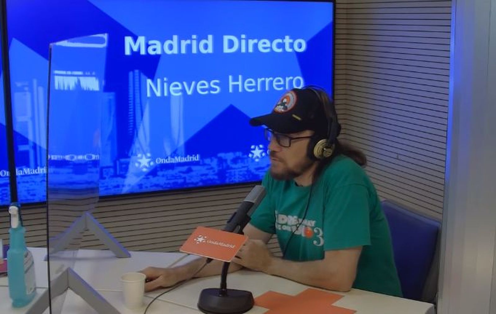 Santiago Segura en Madrid Directo de Onda Madrid