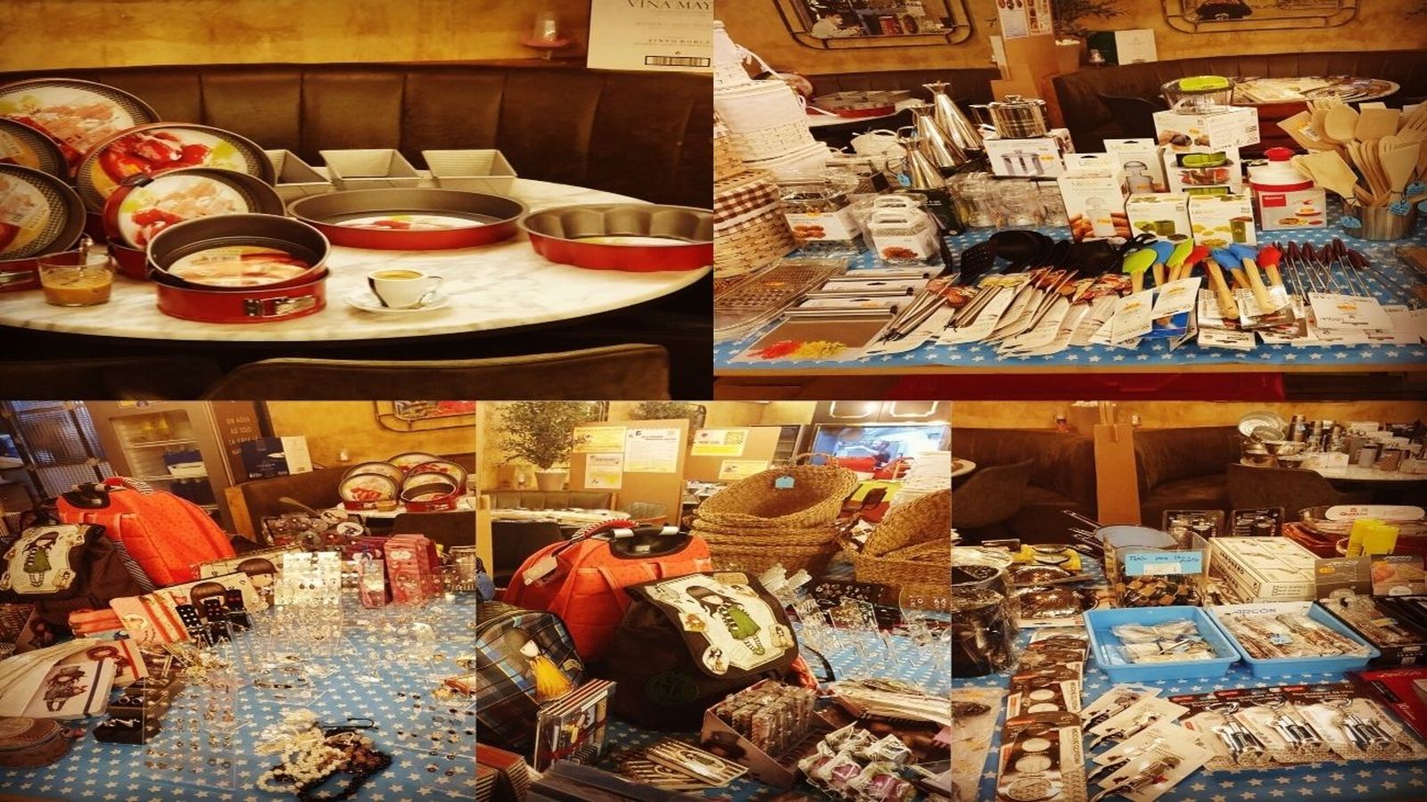 Un restaurante cede su espacio a un vendedor del Rastro
