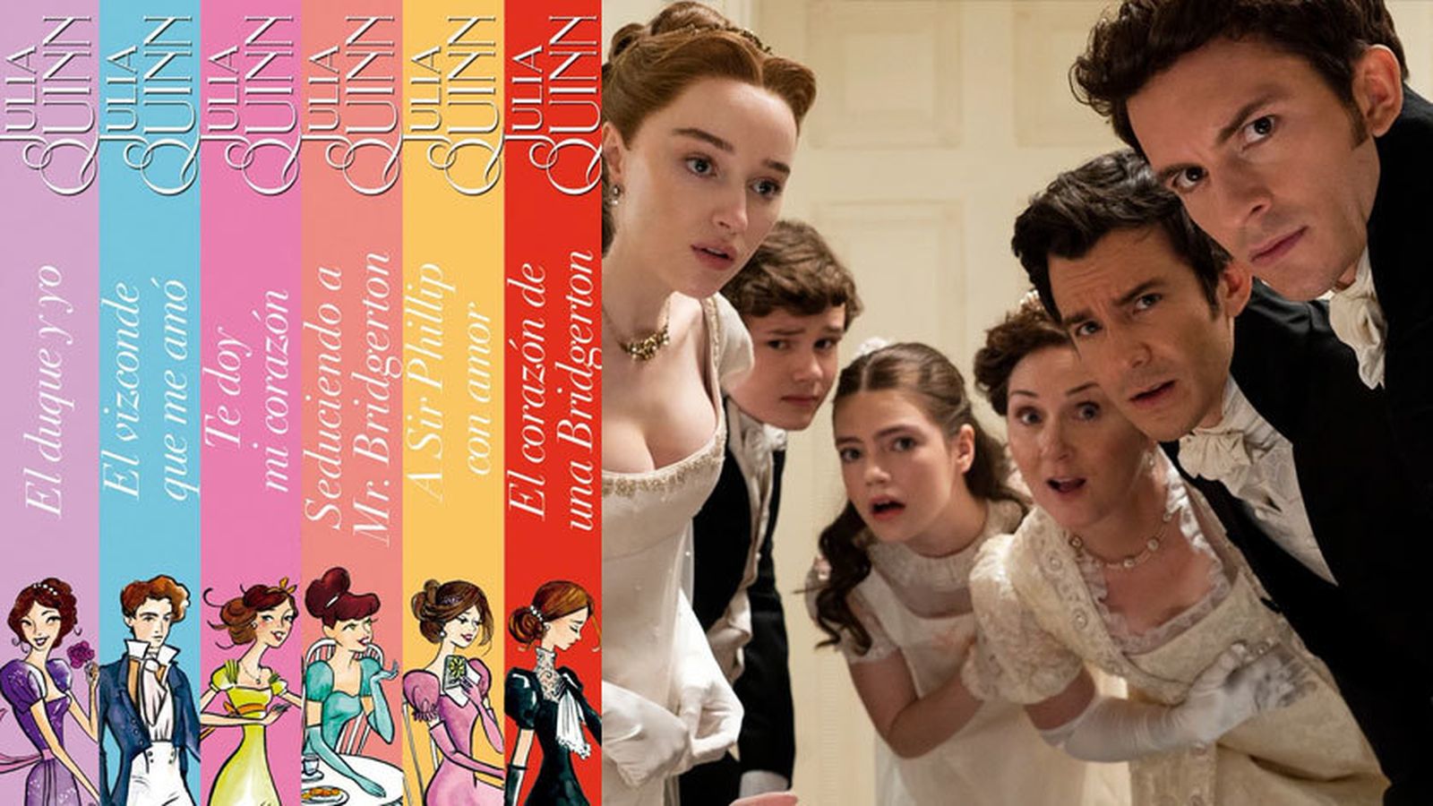 Saga de libros 'Bridgerton¡