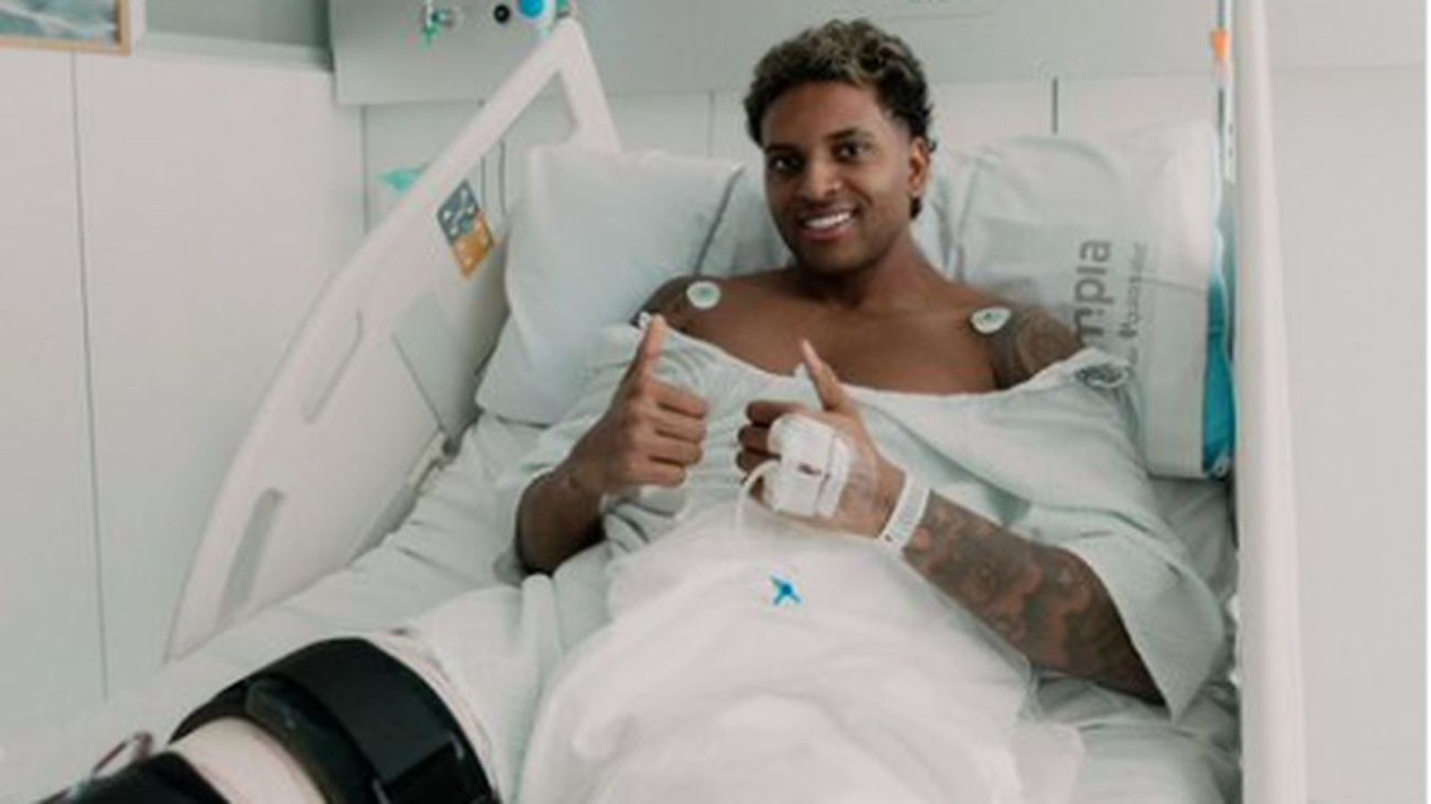 Rodrygo, operado de la rodilla