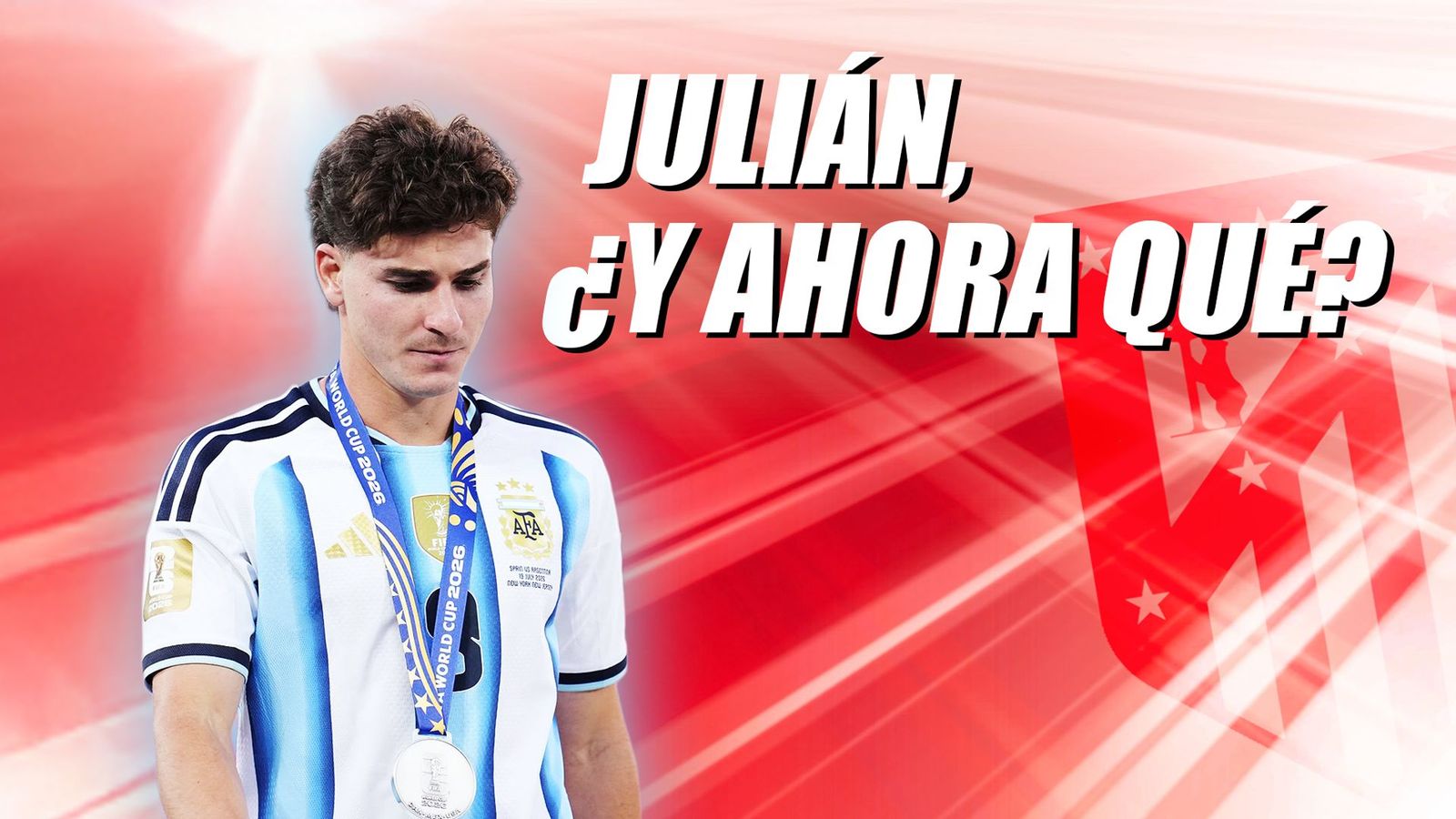 Julián Alvarez sigue con su continuidad en el aire en el Atlético de Madrid