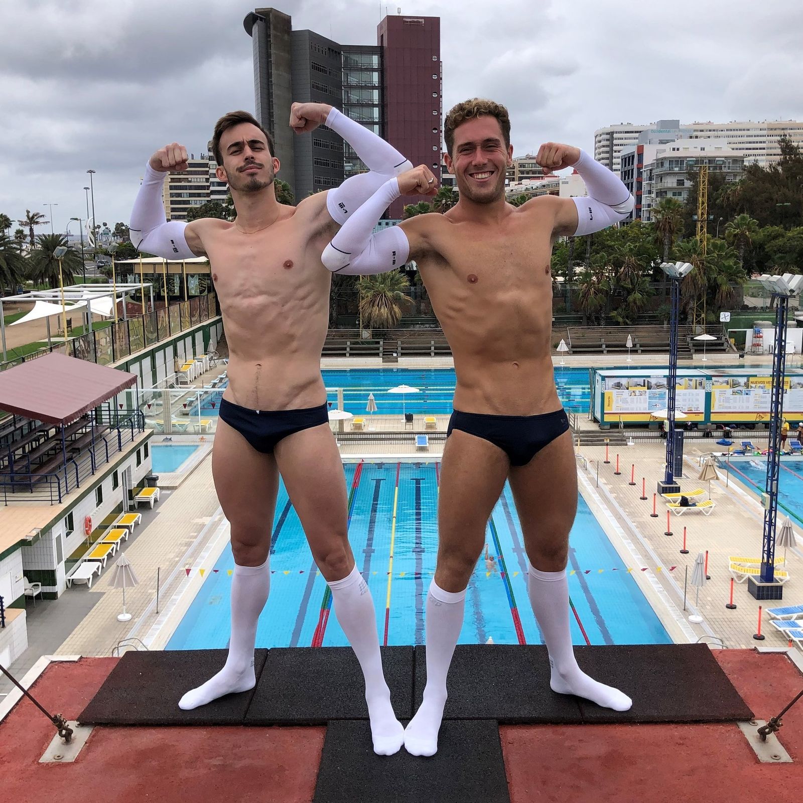 Nicolás García Boissier y Alberto Arévalo