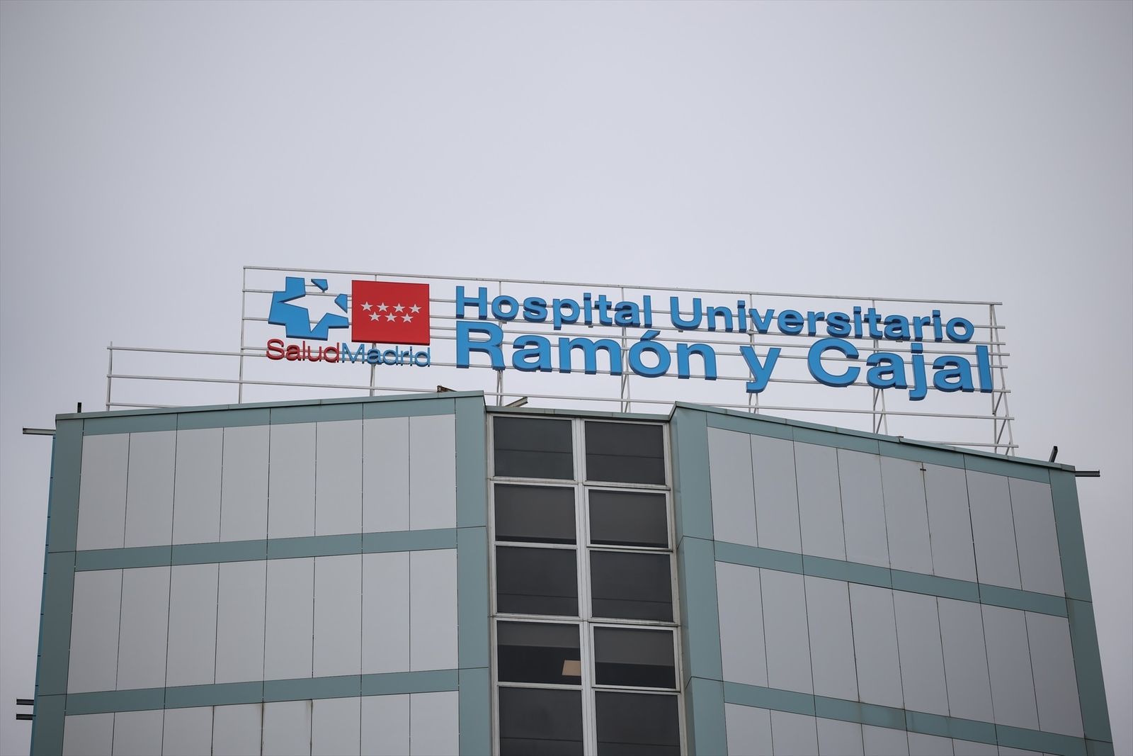 Fachada del Hospital Ramón y Cajal