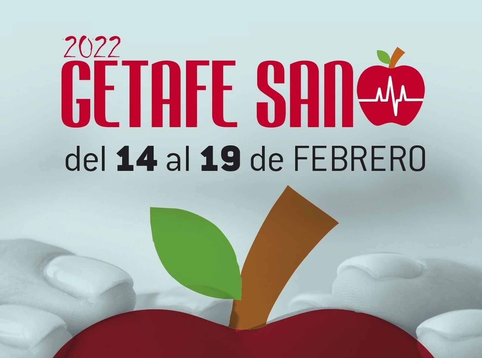Cartel anunciador de la campaña 'Getafe Sano'