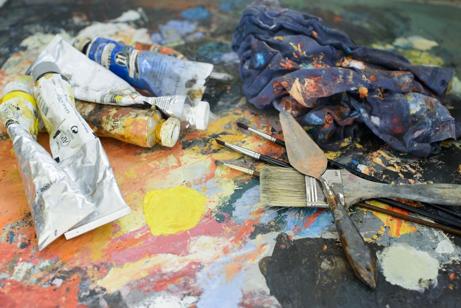 Útiles de pintura