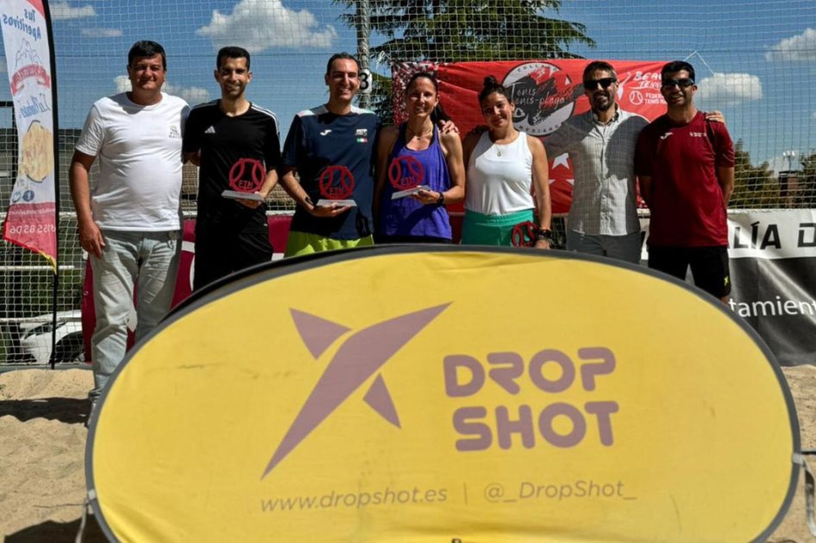 Campeones de Madrid en Tenis Playa