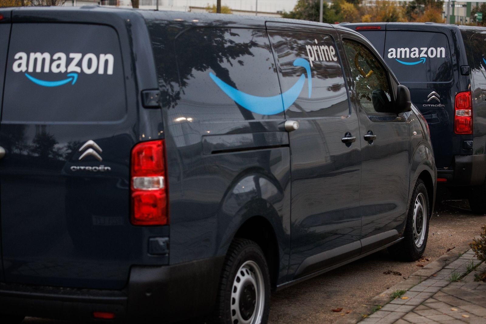 Furgonetas de reparto Amazon