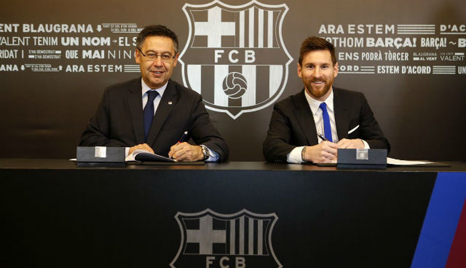 Bartomeu y Messi