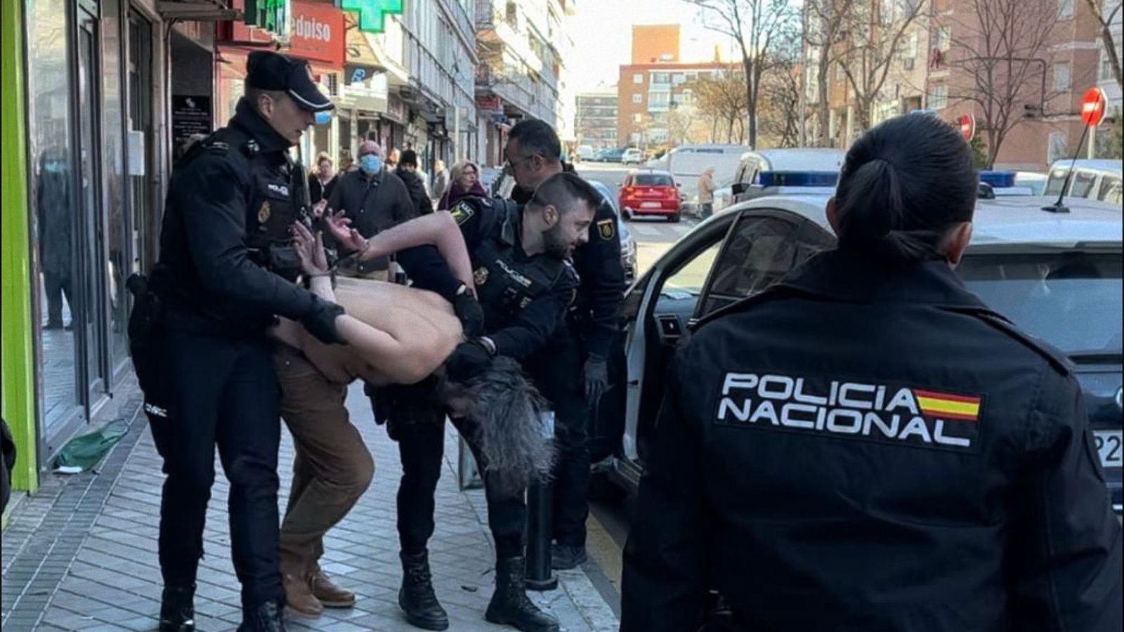 El Grupo Operativo de Respuesta de la Policía Nacional se salda con dos detenciones en Hortaleza