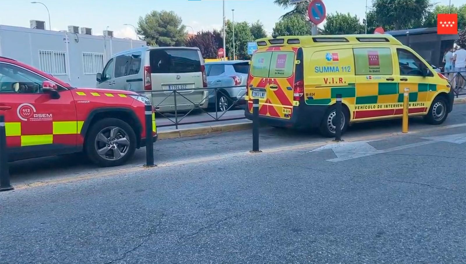Herido grave por un corte en el cuello cuando trabajaba en una tienda de muebles