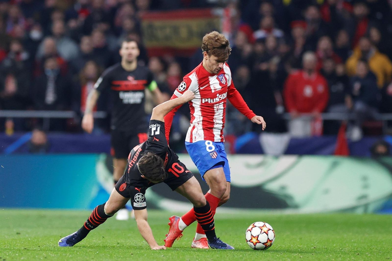Griezmann ante el Milan