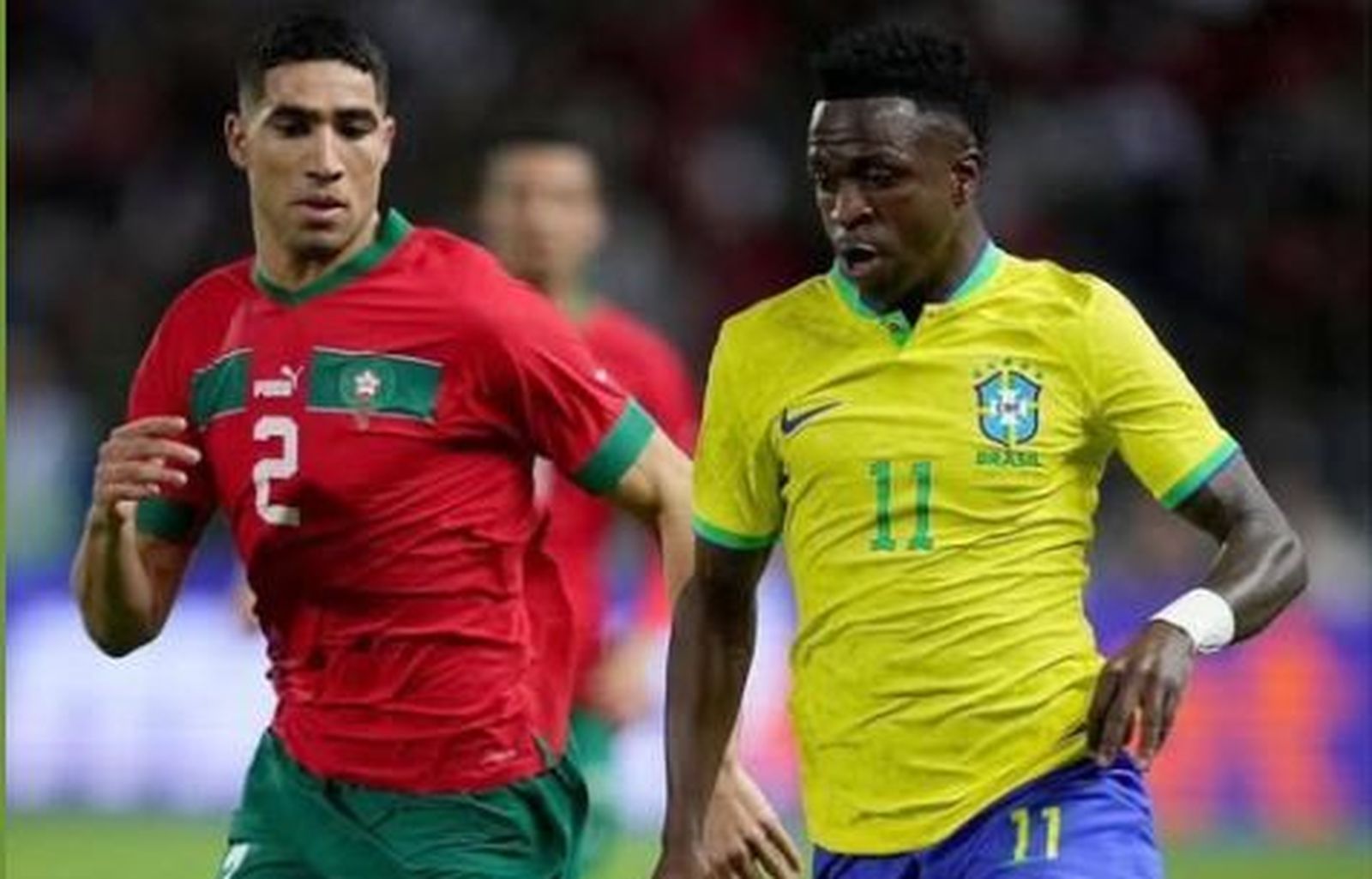 Vinicius y Achraf
