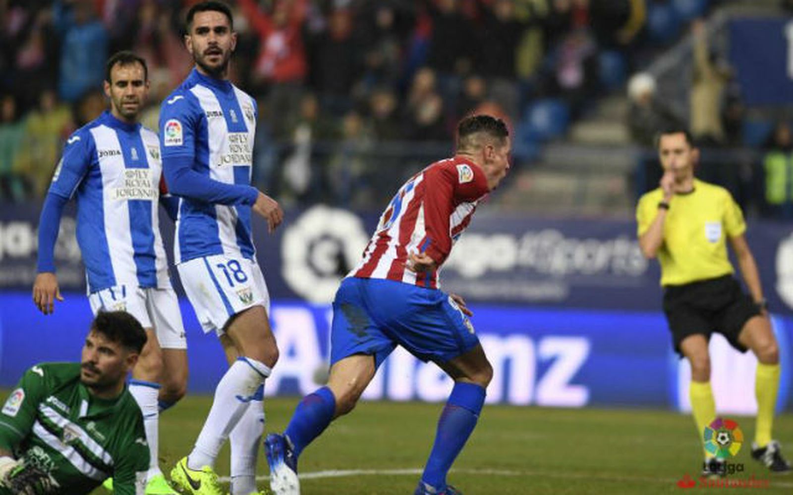 Fernando Torres ante el Leganés