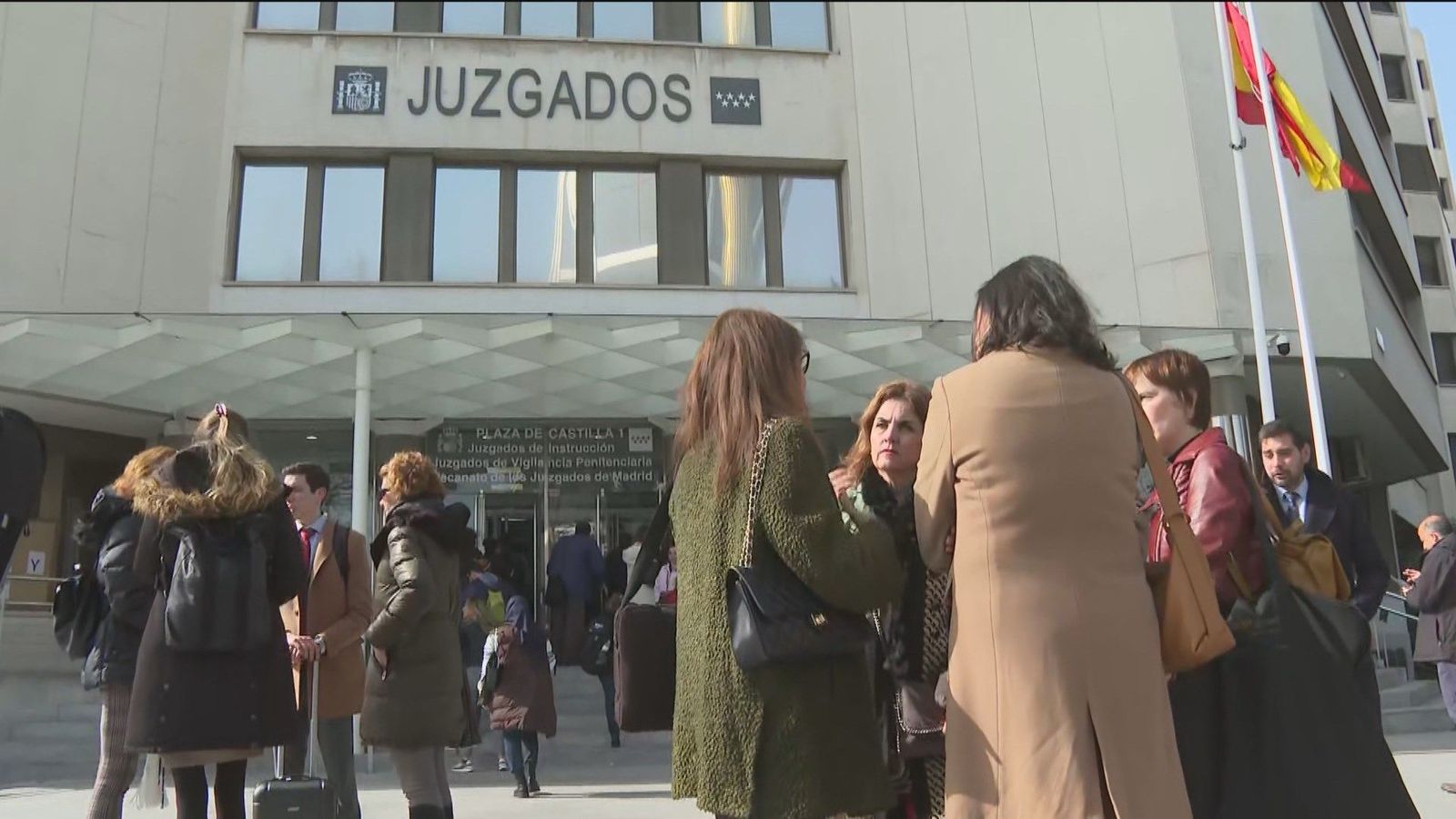 Un tercio de los juicios en Madrid, suspendidos por la huelga de letrados