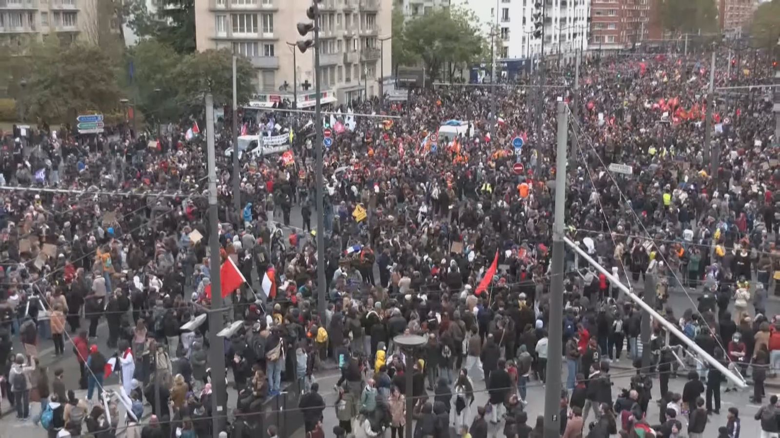 Protestas en Francia