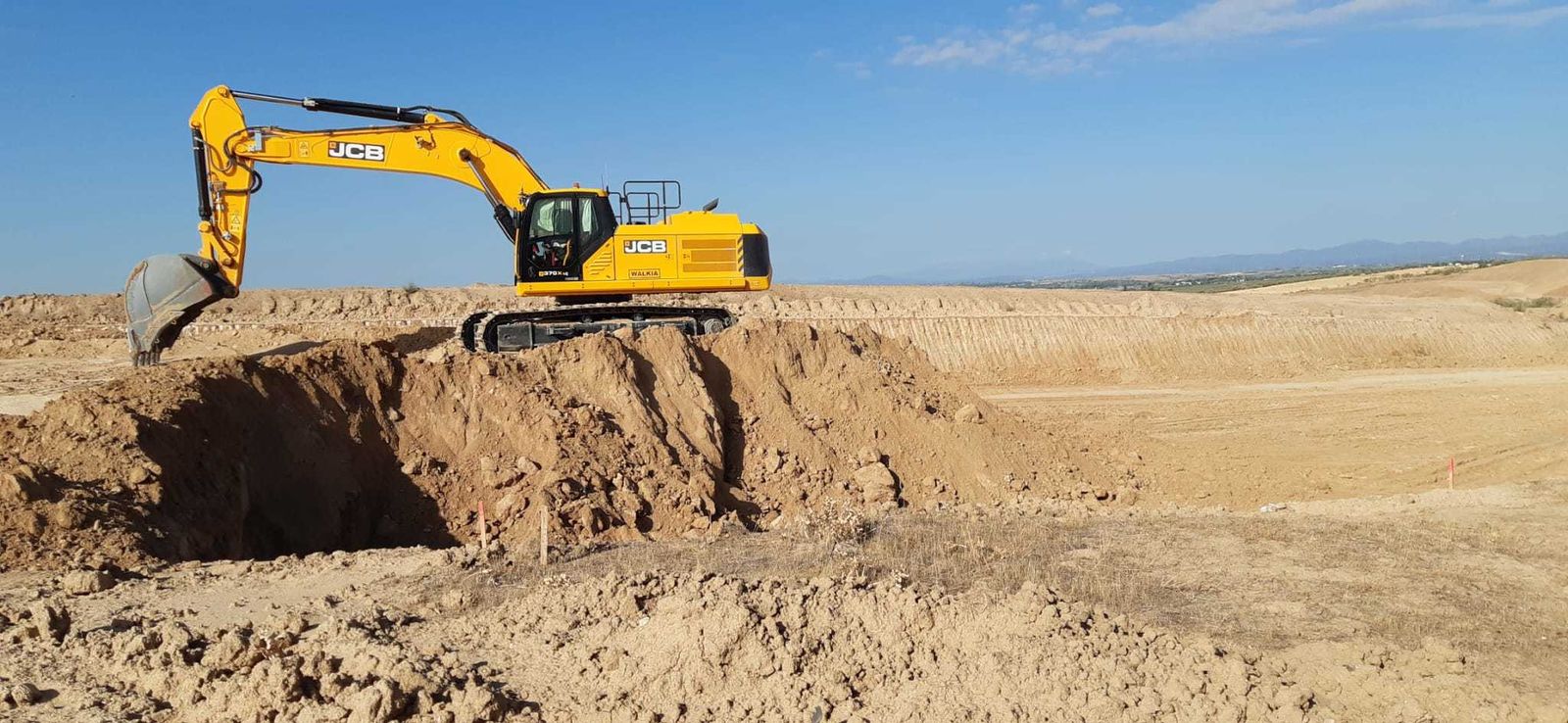 Movimientos de tierras en el Retamar de la Huerta, Alcorcón