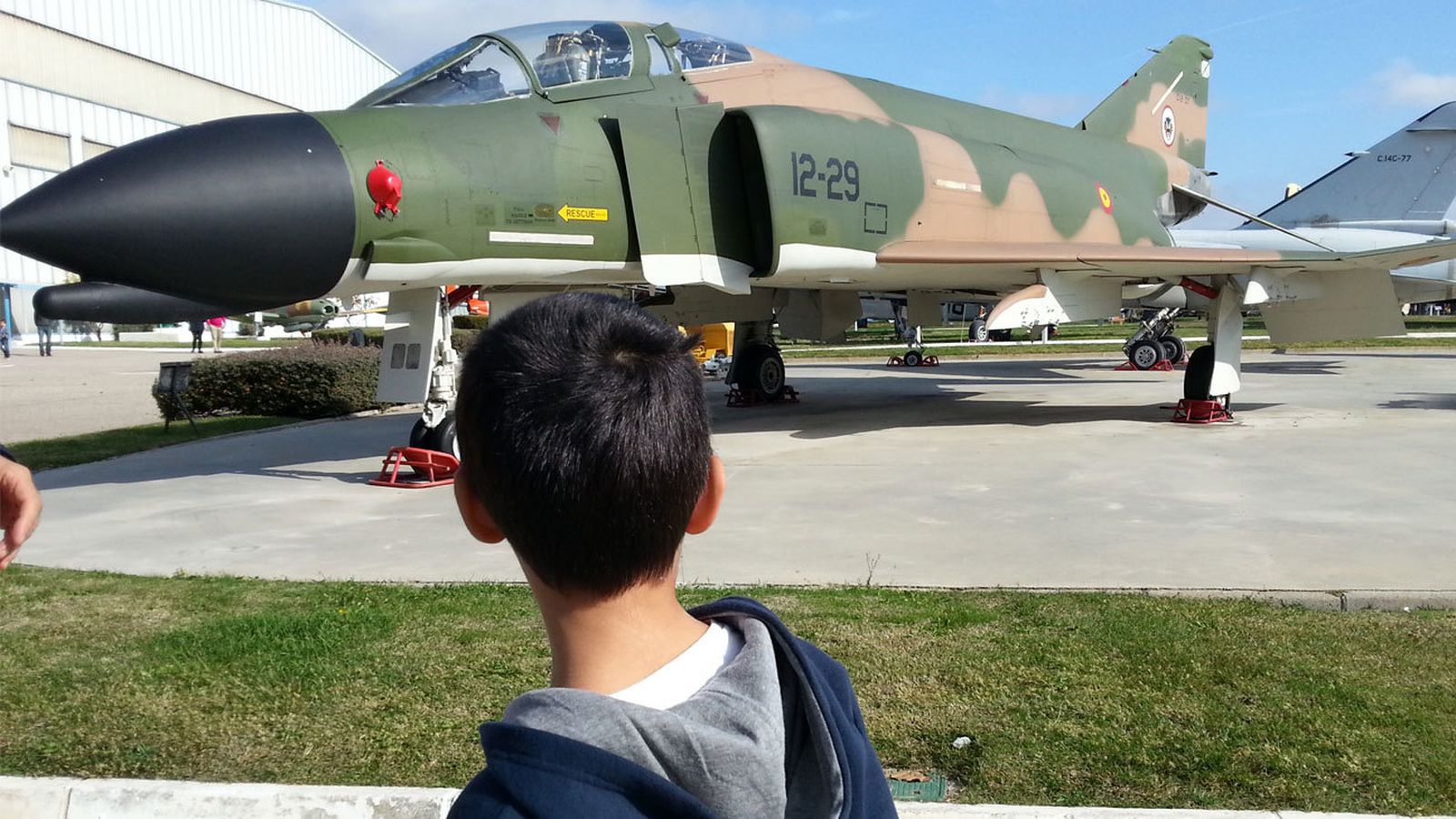 Uno de los aviones que pueden verse en el Museo del Aire de Madrid
