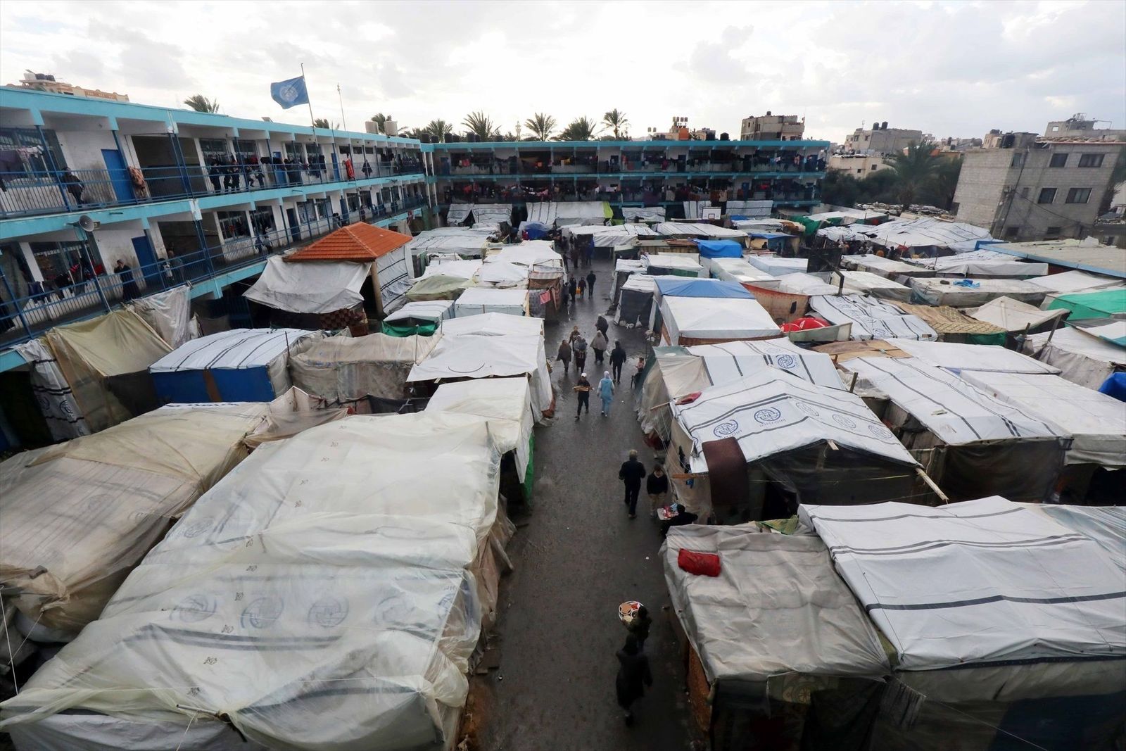 16 países retiran su ayuda a la UNRWA por presunta colaboración con Hamás