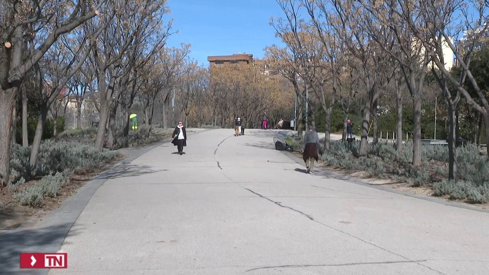 Apuñalada en Madrid Río