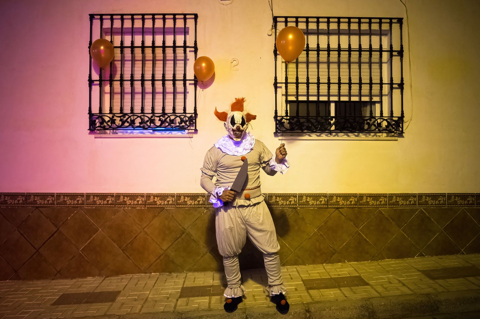 El centro municipal La Pollina de Fuenlabrada convertido en un pueblo fantasma por Halloween