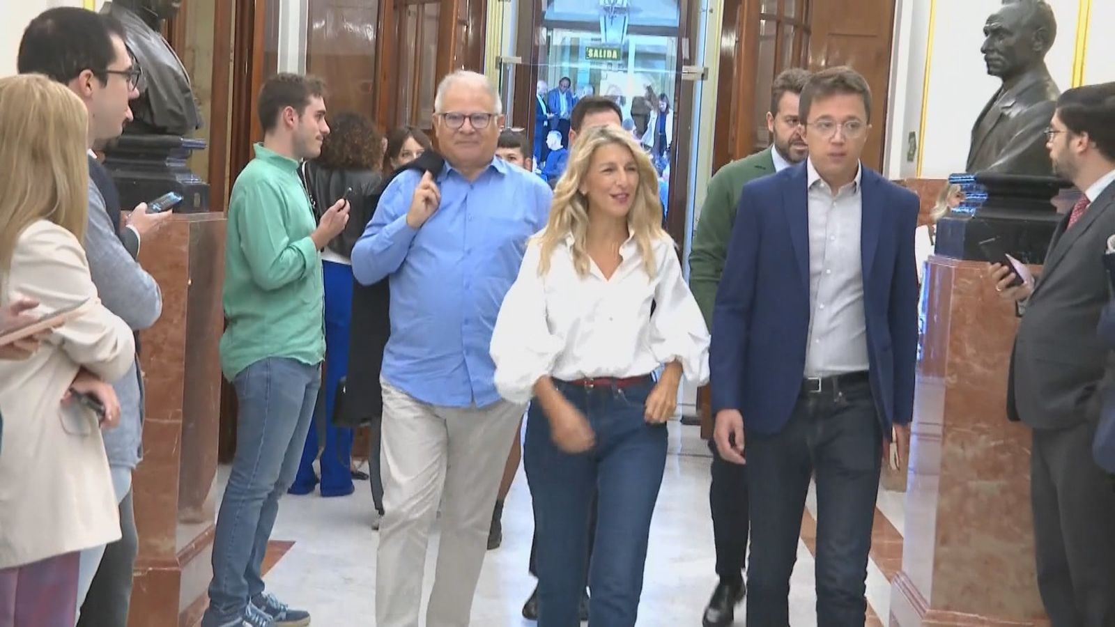 Podemos avisó a Yolanda Díaz de la denuncia contra Errejón en 2023