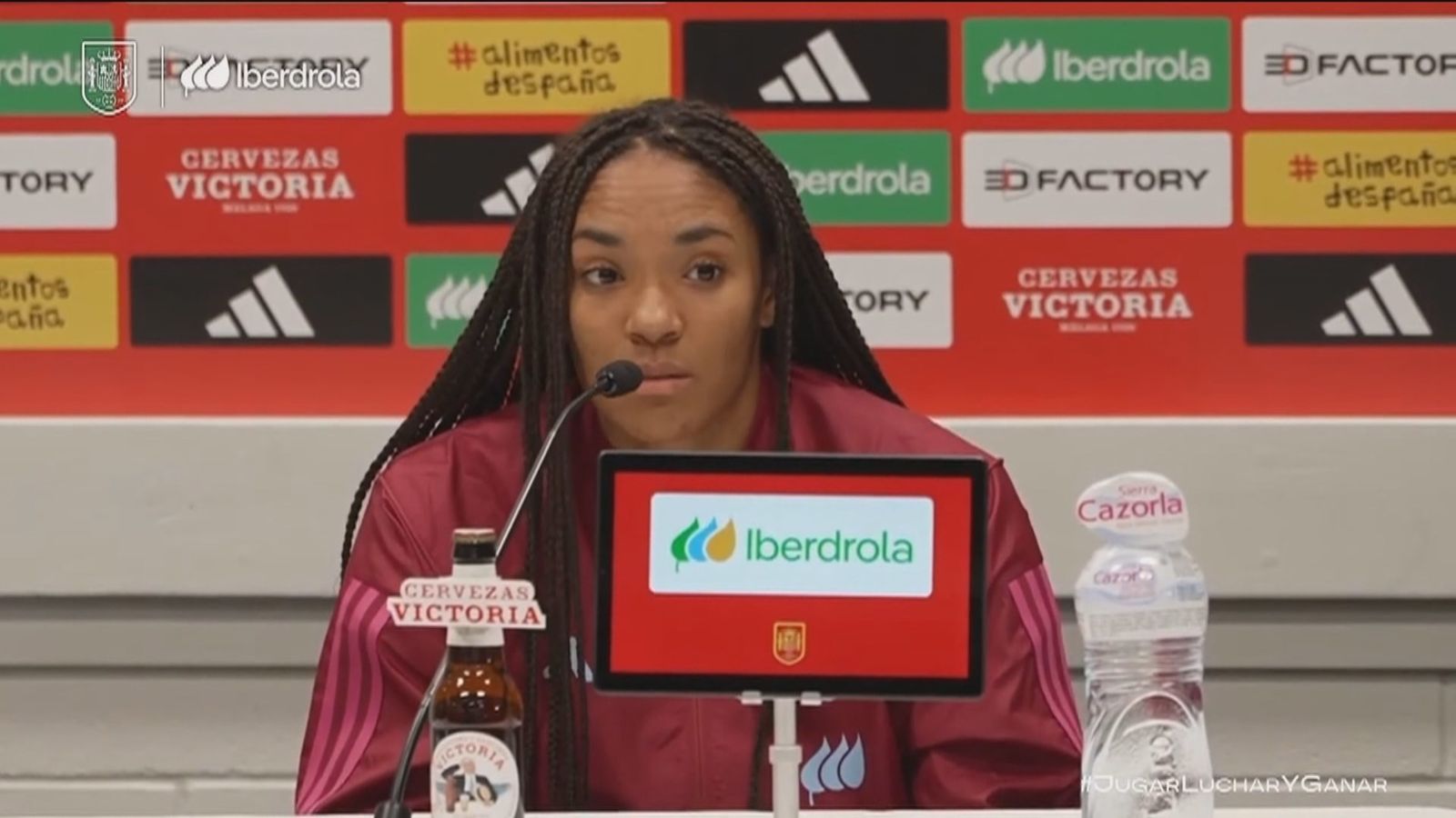 Salma Paralluelo dice que España está con "ganas" de iniciar el Mundial