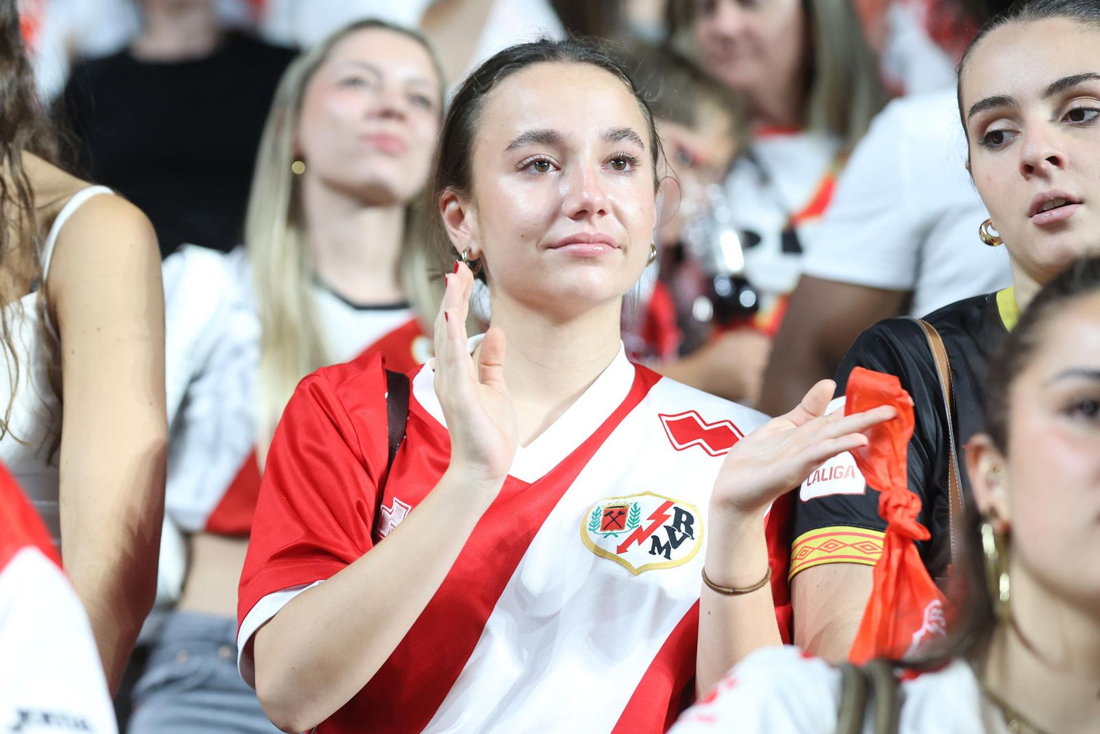 Aficionada del Rayo Vallecano