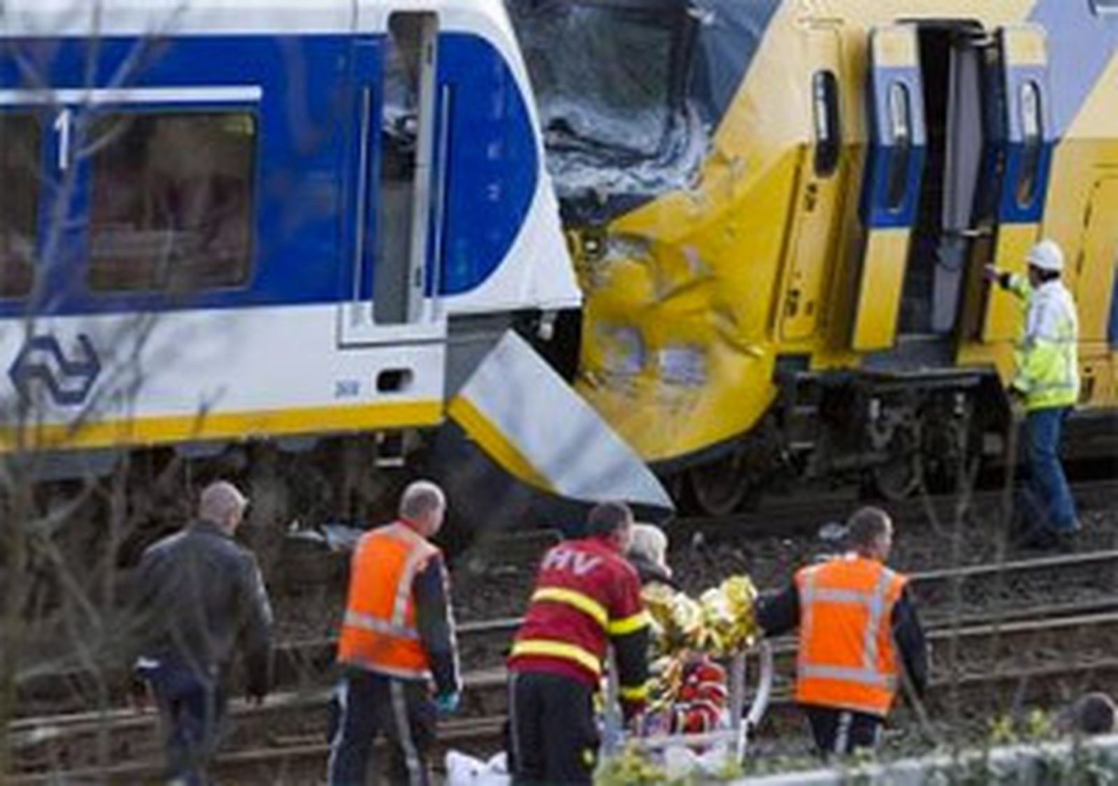 Accidente de tren en Suiza