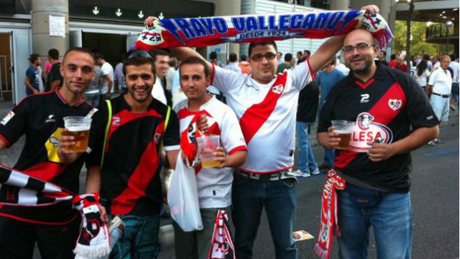 Aficionados del Rayo Vallecano