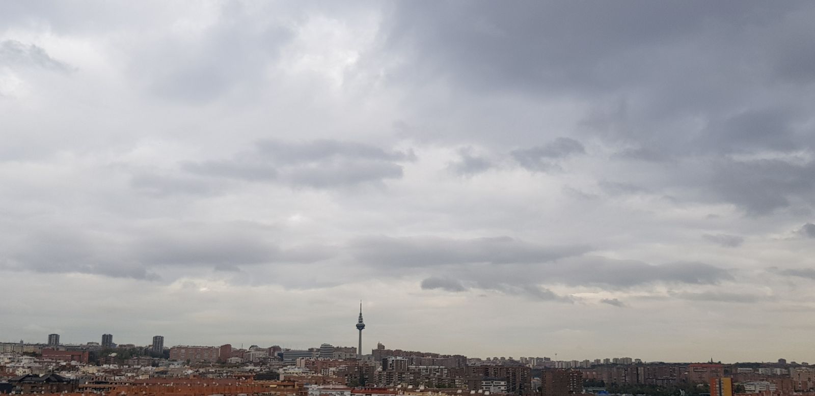 Nubes de lluvia en Méndez Álvaro