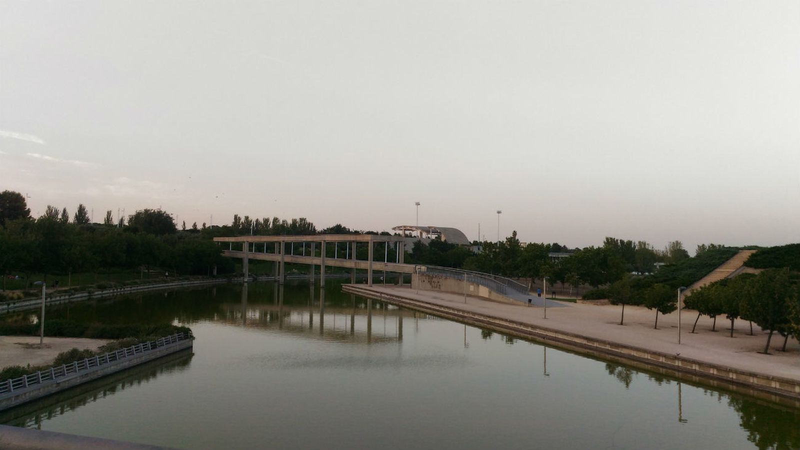 Estanque del Parque Juan Carlos I