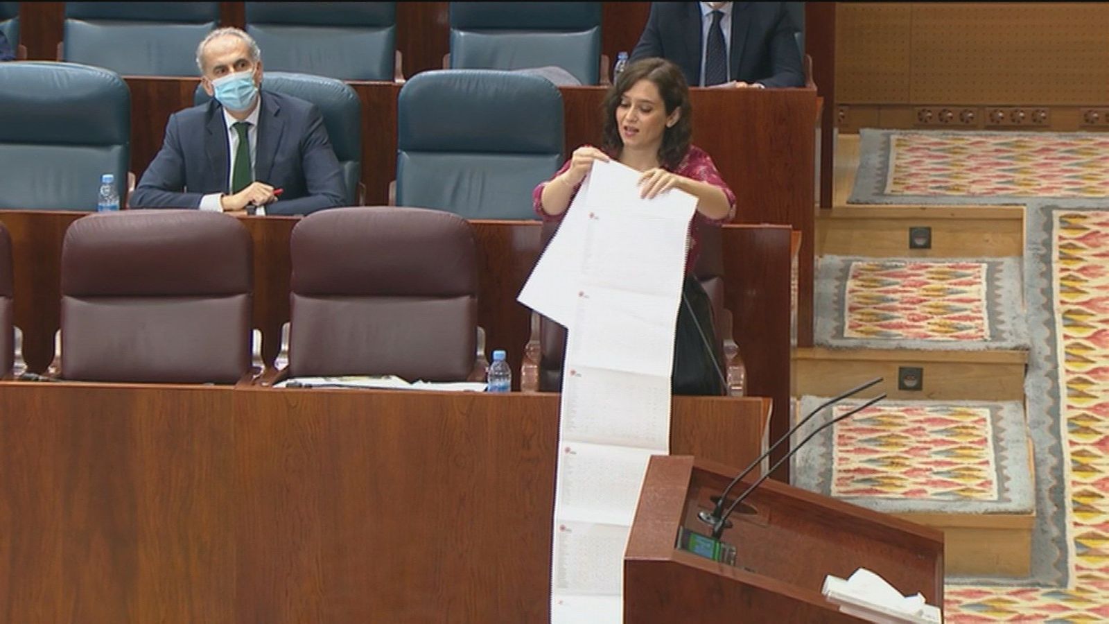 Ayuso asegura que no hubo "orden política" y que se trasladó a 10.600 mayores a hospitales
