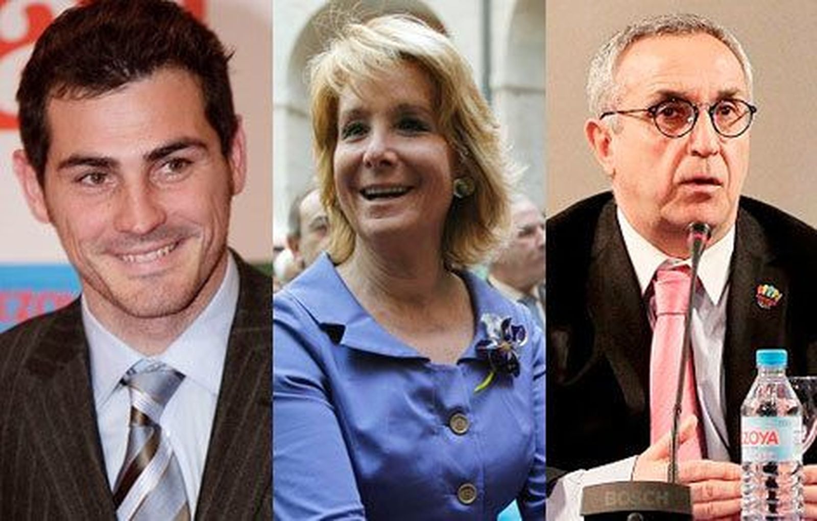 Aguirre, Casillas y el COE, distinguidos con las medallas de Oro de Madrid