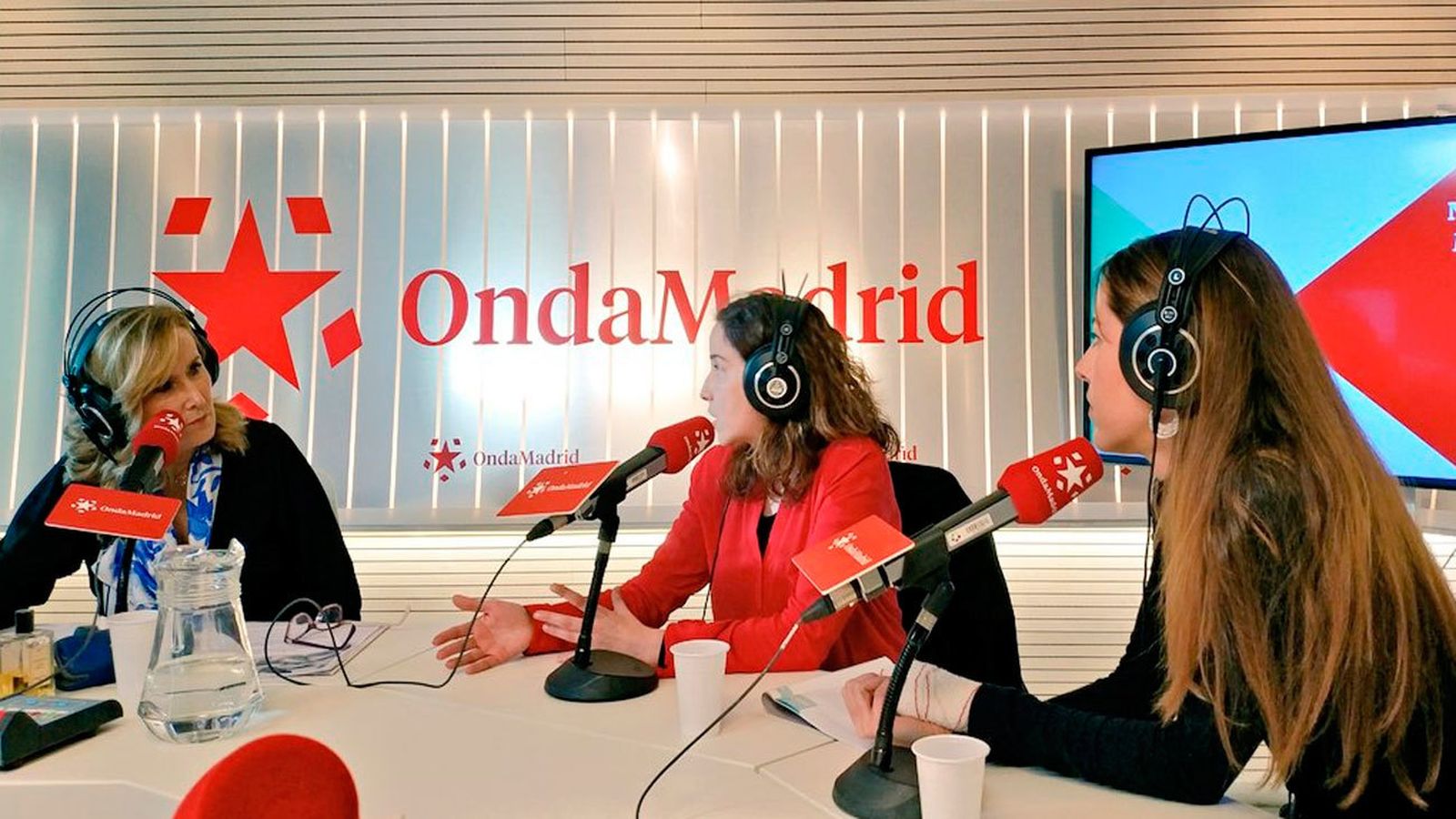 Nieves Herrero con Ana Rodríguez y María Espigares