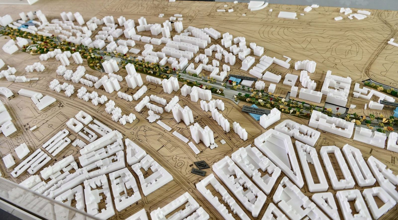 Maqueta Paseo Verde del Suroeste