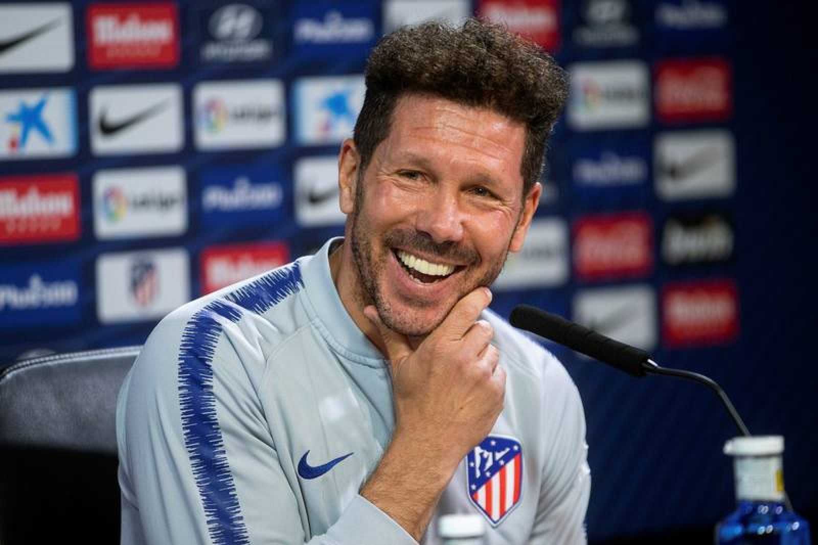 Simeone, entrenador del Atlético de Madrid