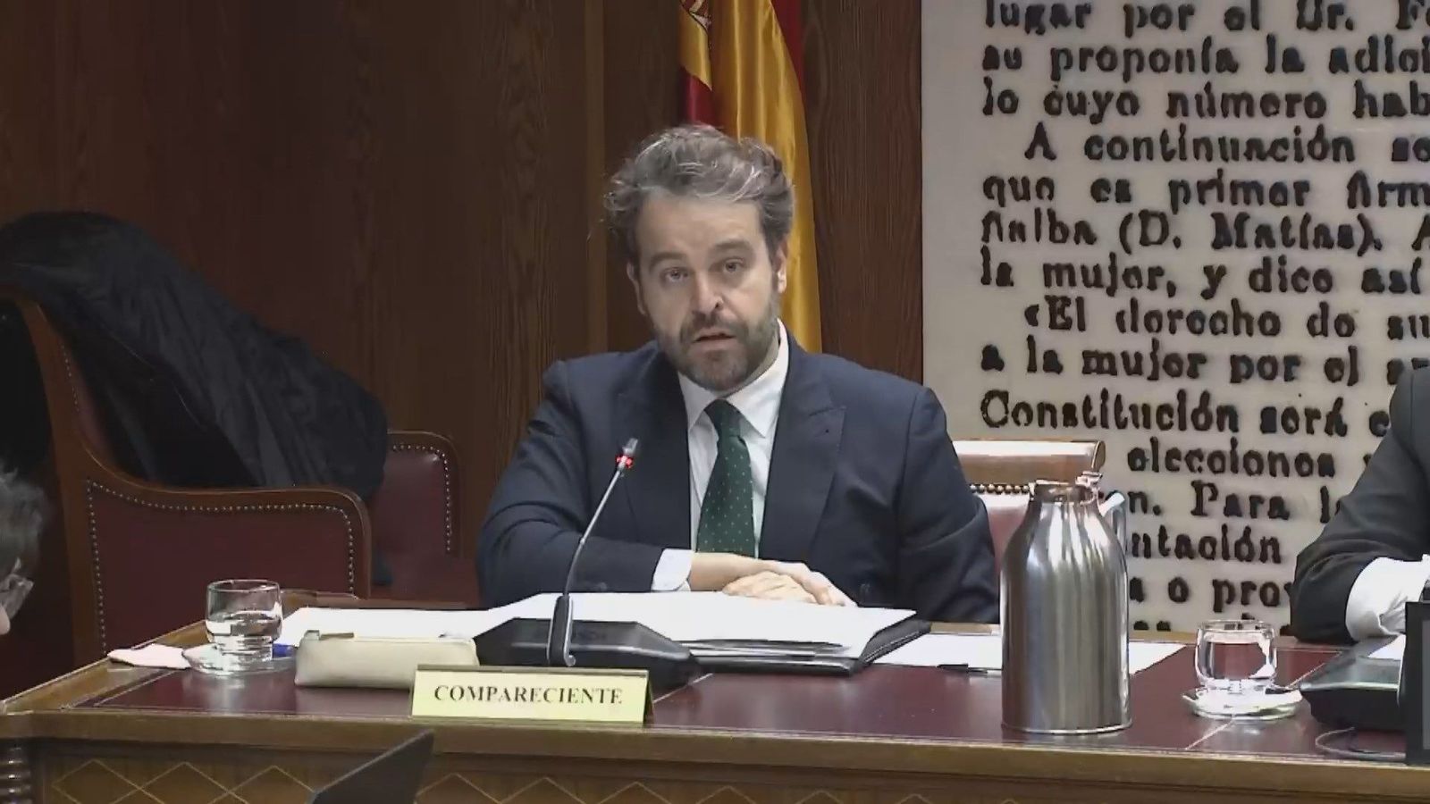El exnúmero dos de Cerdán dice en el Senado que "nunca vio en él un nivel de vida desproporcionado"
