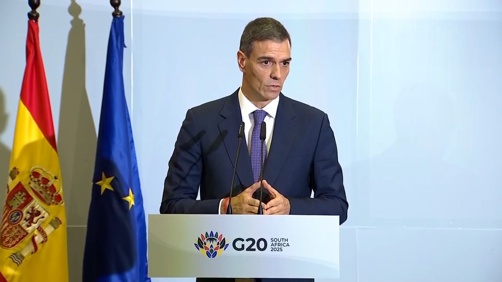 Sánchez cree en "la inocencia" del fiscal y no ve "ningún sentido" a hablar "ahora mismo" de un  indulto
