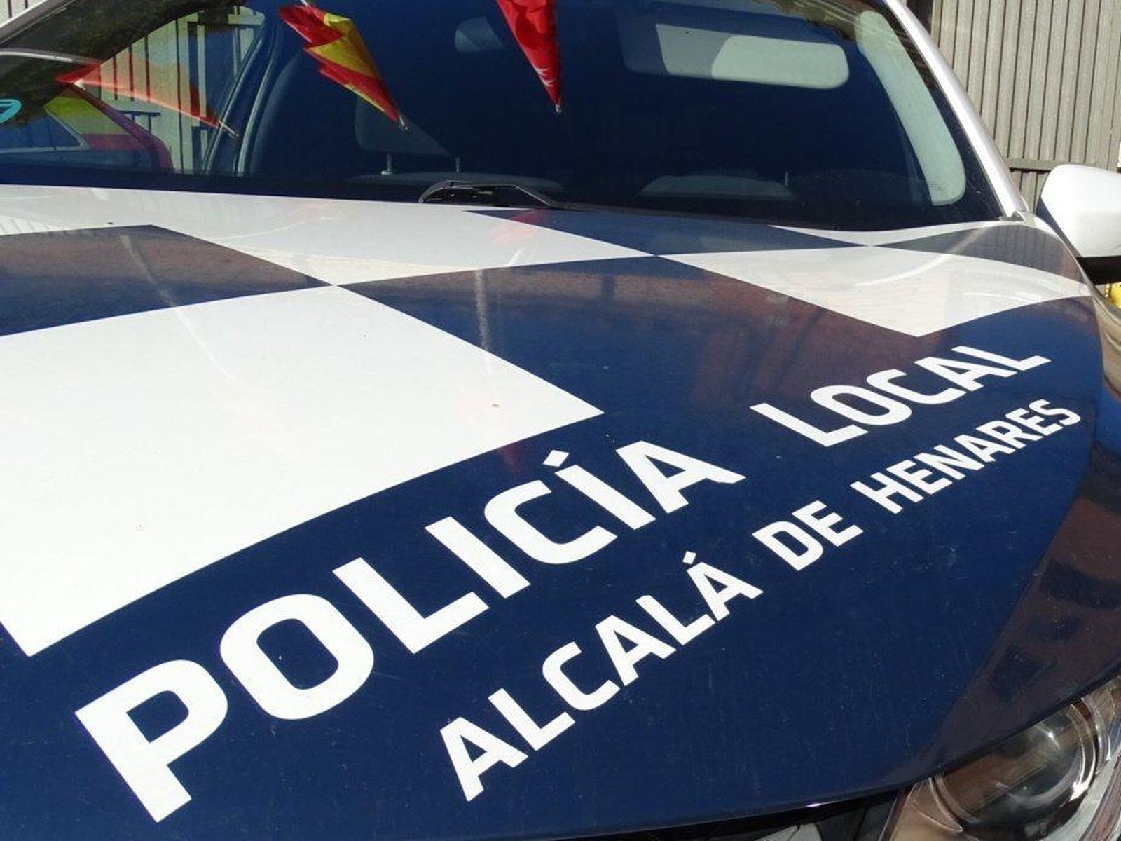 Vehículo de la Policia Local de Alcalá de Henares