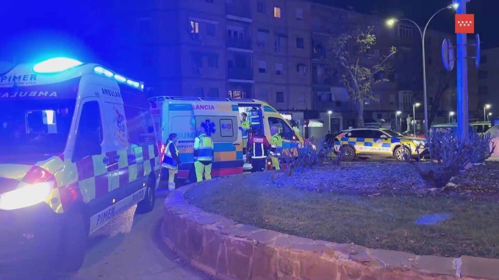 Un joven que conducía un patinete eléctrico, herido grave al ser atropellado por un coche en Pinto