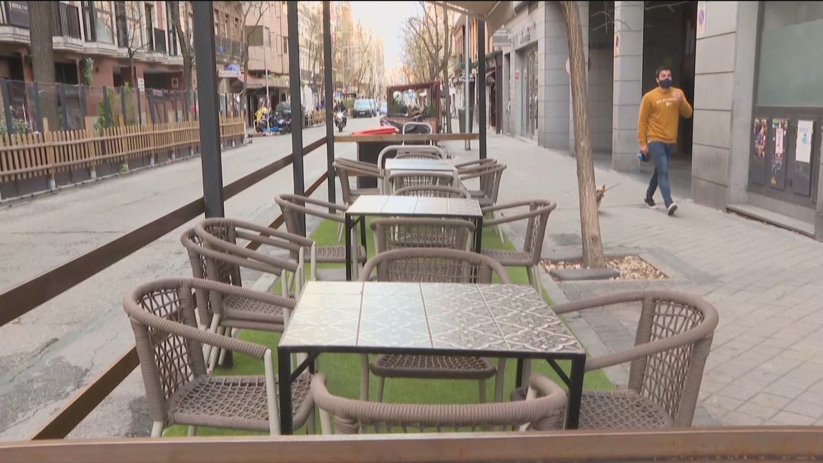 Una terraza 'covid'