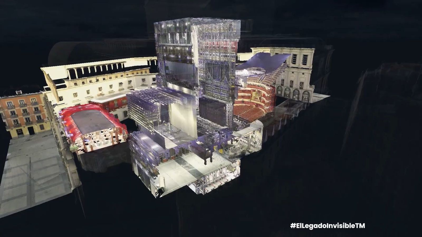 La tecnología de los portaviones en el Teatro Real, las espirales