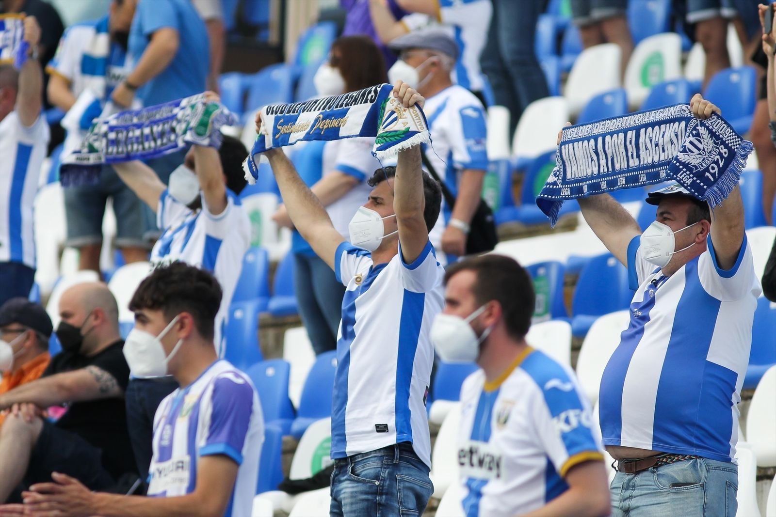 Afición del Leganés