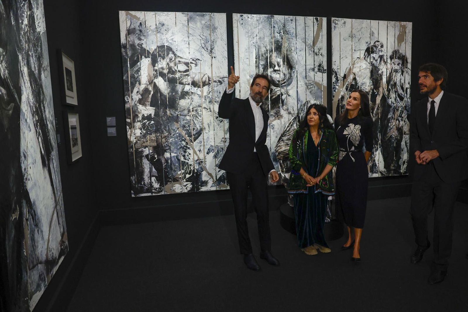 Lita Cabellut reinterpreta 'Los Disparates' de Goya en la Real Academia de San Fernando
